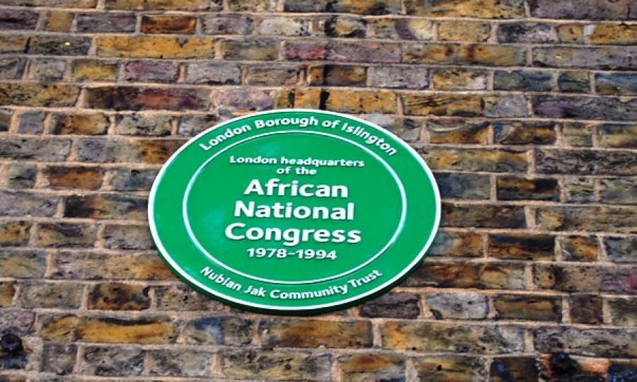 African National Congress Plaque