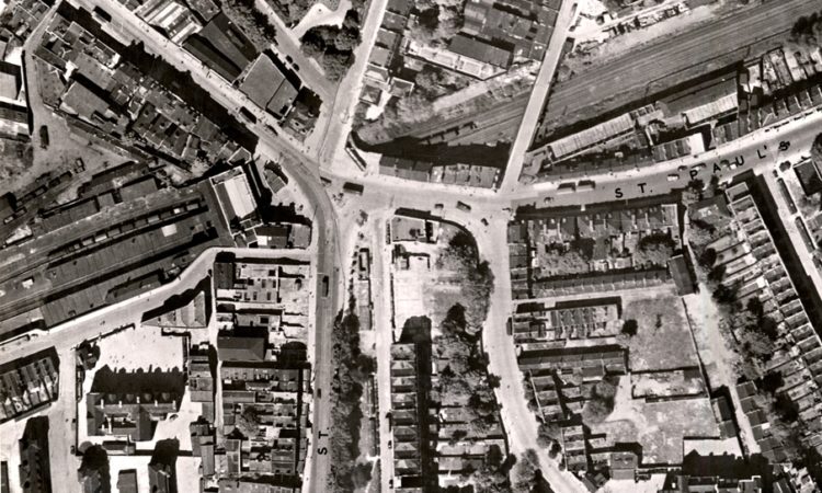 Highbury Corner Aerial Photo (1946)
