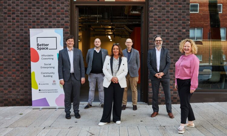 Islington Council Chief Executive Linzi Roberts-Egan Joined by leaders and advocates of Islington’s new BetterSpace workspace