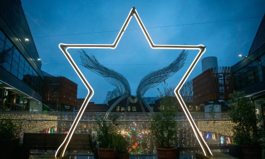 Decorative bright star