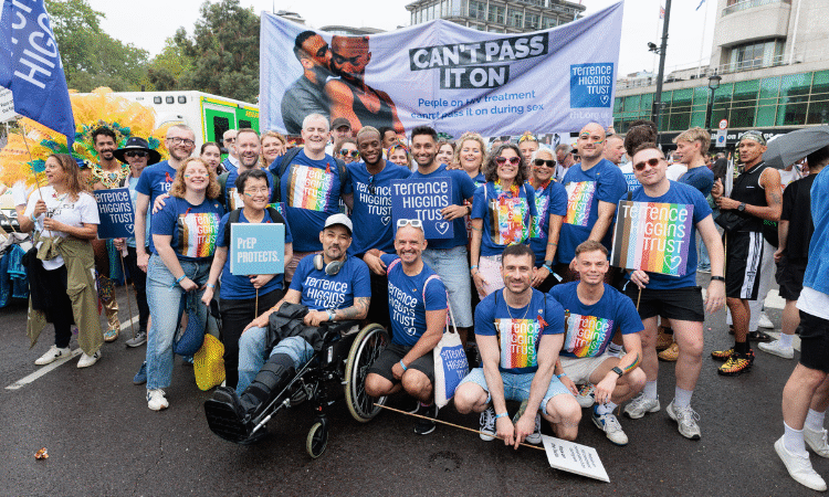 Terrence Higgins Trust at London Pride